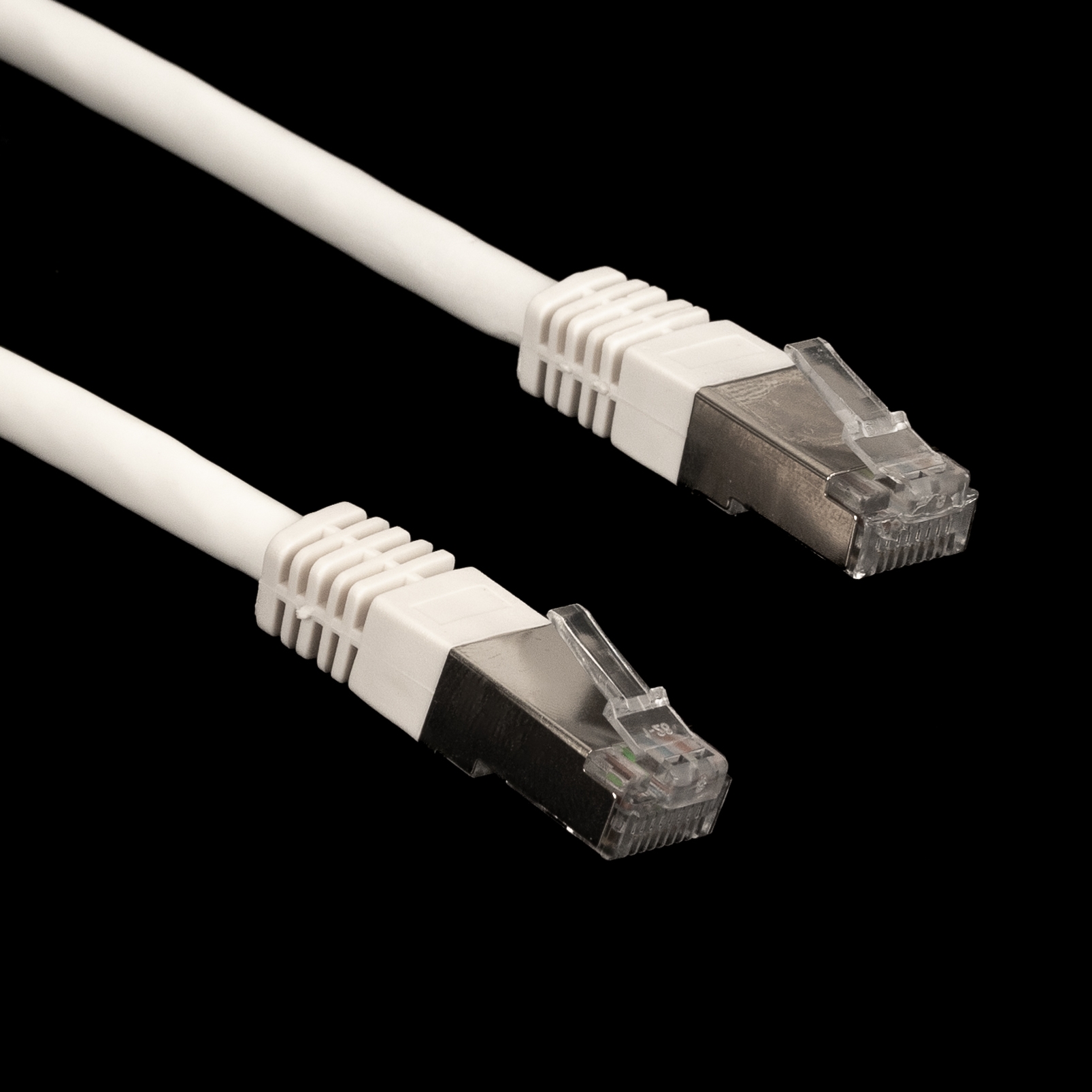 Cat.6 patch cable ETHERNET network LS0H S/FTP white 20m