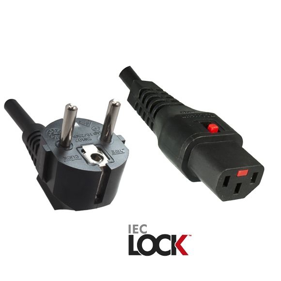 Cee 7 7 c13. IEC Lock c13. Кабель питания Schuko 90* - c13 IEC Lock+.16a.