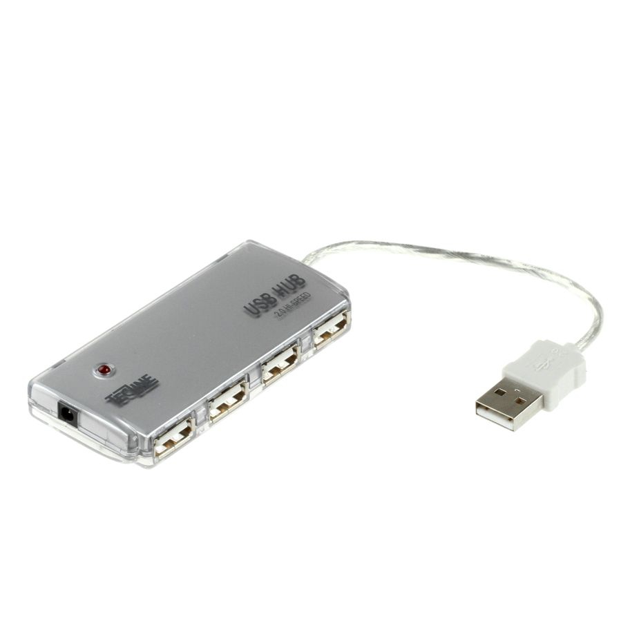 USB HUB 4-Port Hi-Speed with power supply - USB2
