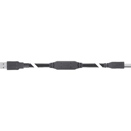 Active USB 2.0 cable AB with integrated BOOSTER 10m
