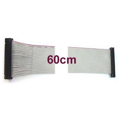 IDE adapter cable 2.5 inch to 3.5 inch, 40 pin flat ribbon cable, 60cm