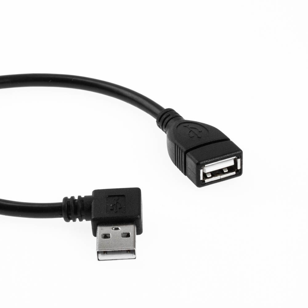 USB extension cable AA ANGLED RIGHT 2m