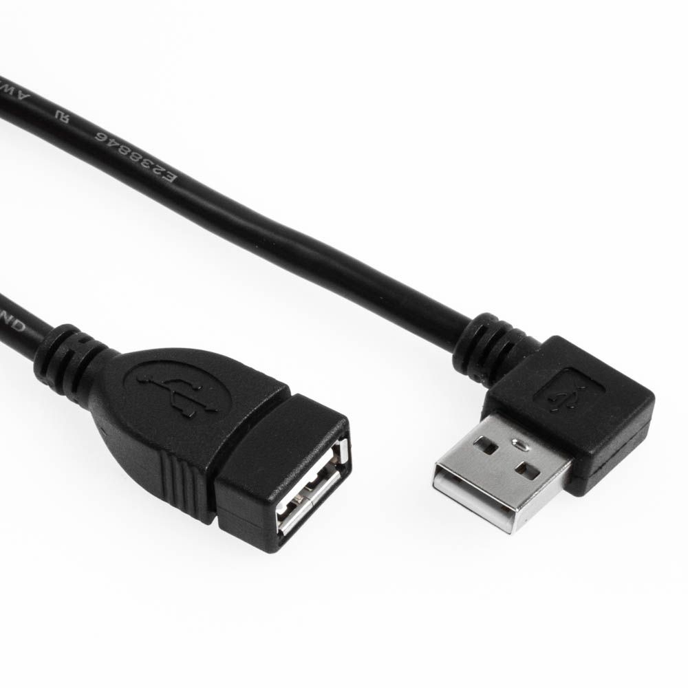 USB extension cable AA ANGLED RIGHT 50cm