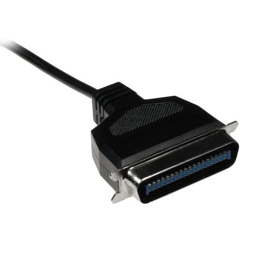 USB parallel adapter C36m 180cm BLACK