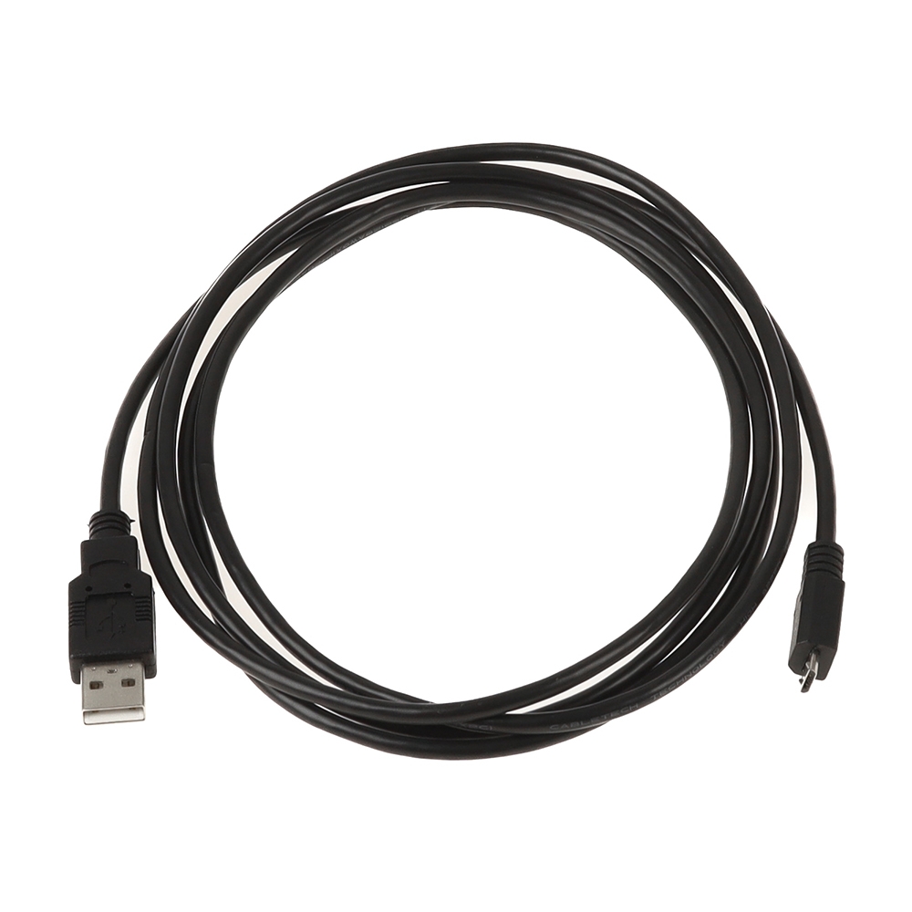 MICRO USB 2.0 cable, plug USB A to Micro B, 2m
