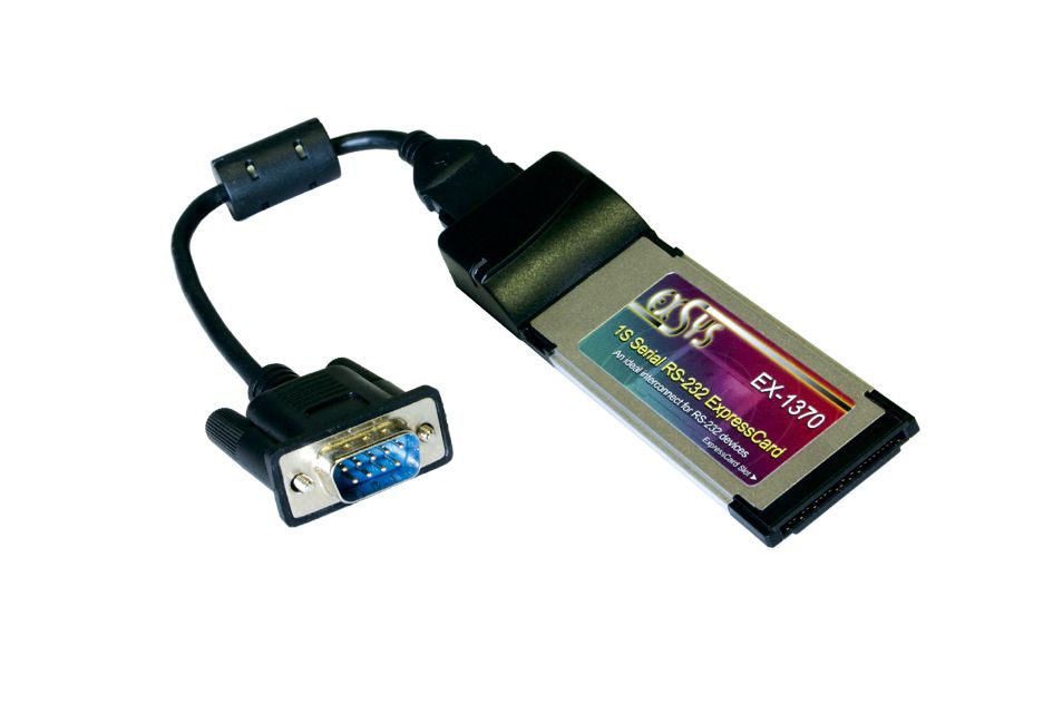 ExpressCard Serial RS232 OXFORD 34mm 1 port, type EXSYS EX-1370