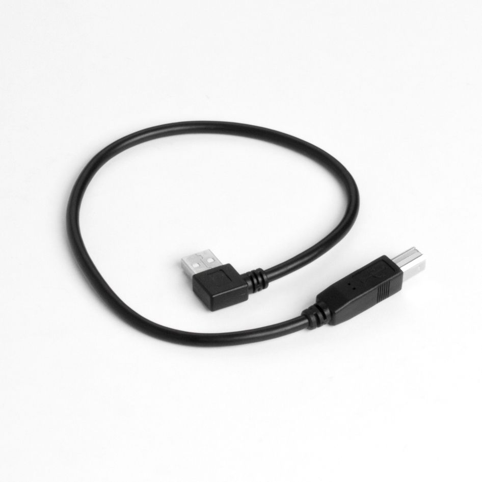 USB cable plug A right angled LEFT 40cm