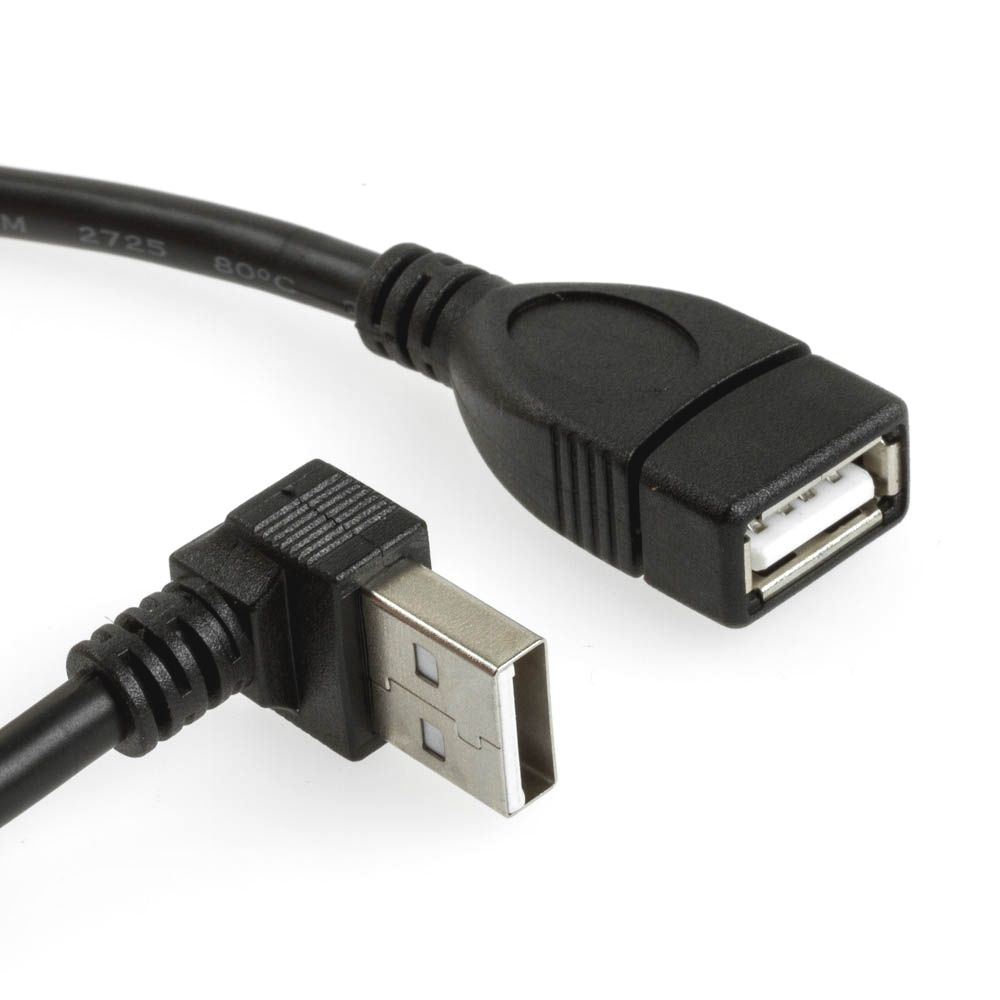 USB extension cable AA ANGLED DOWN 25cm USB extension cable AA ANGLED DOWN 25cm