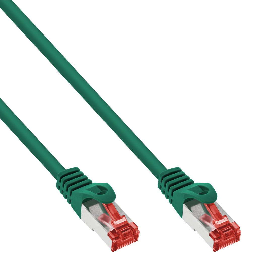 Cat.6 patch cable PREMIUM quality S/FTP (PIMF) green 1m