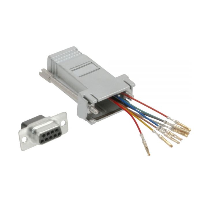 Adapter DB9 female to RJ45 female