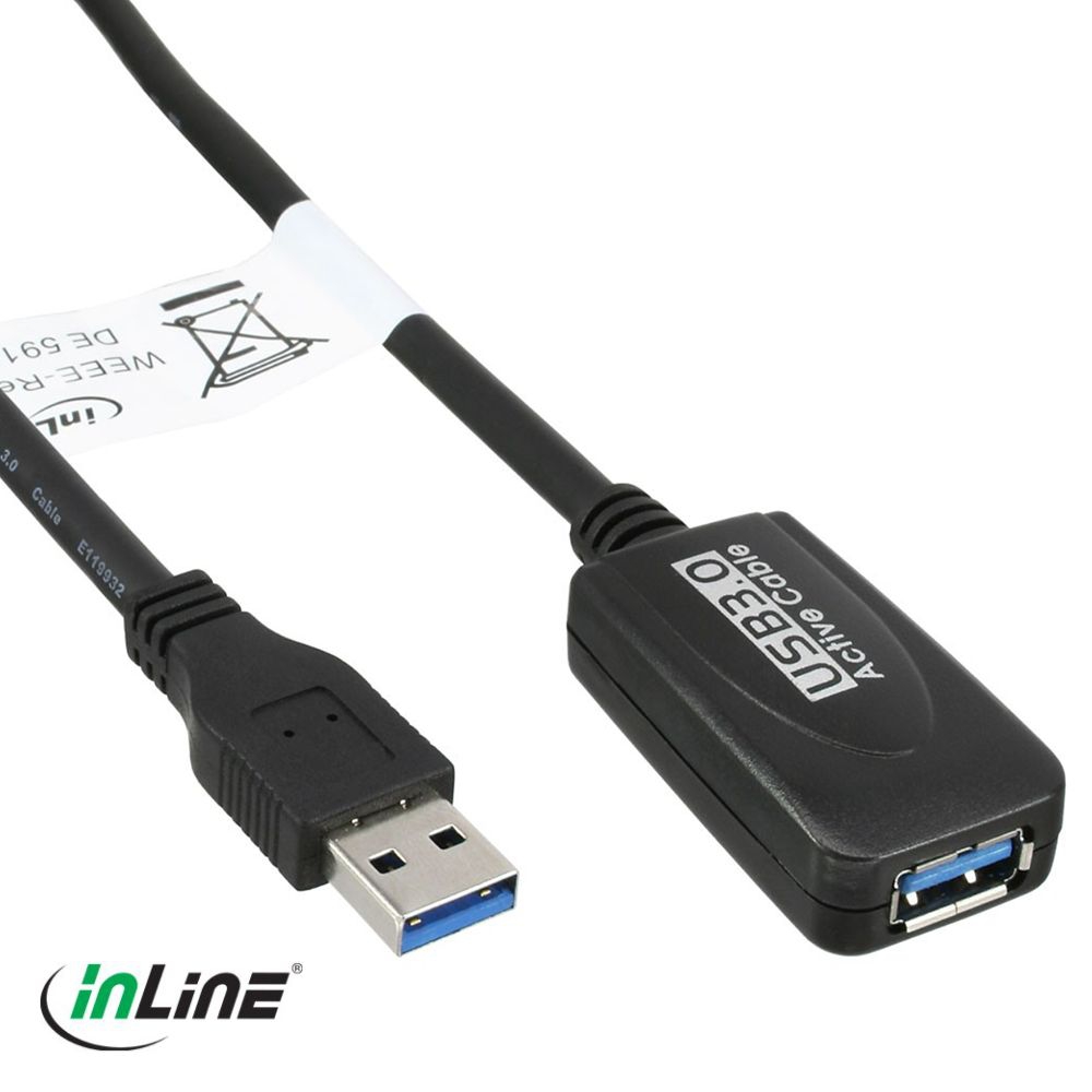Active USB 3.0 extension with TI chip 5m