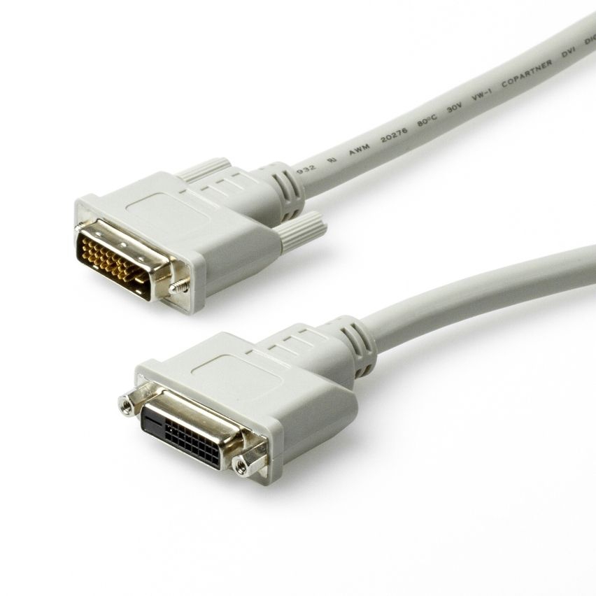 DVI extension cable 24+1 1m