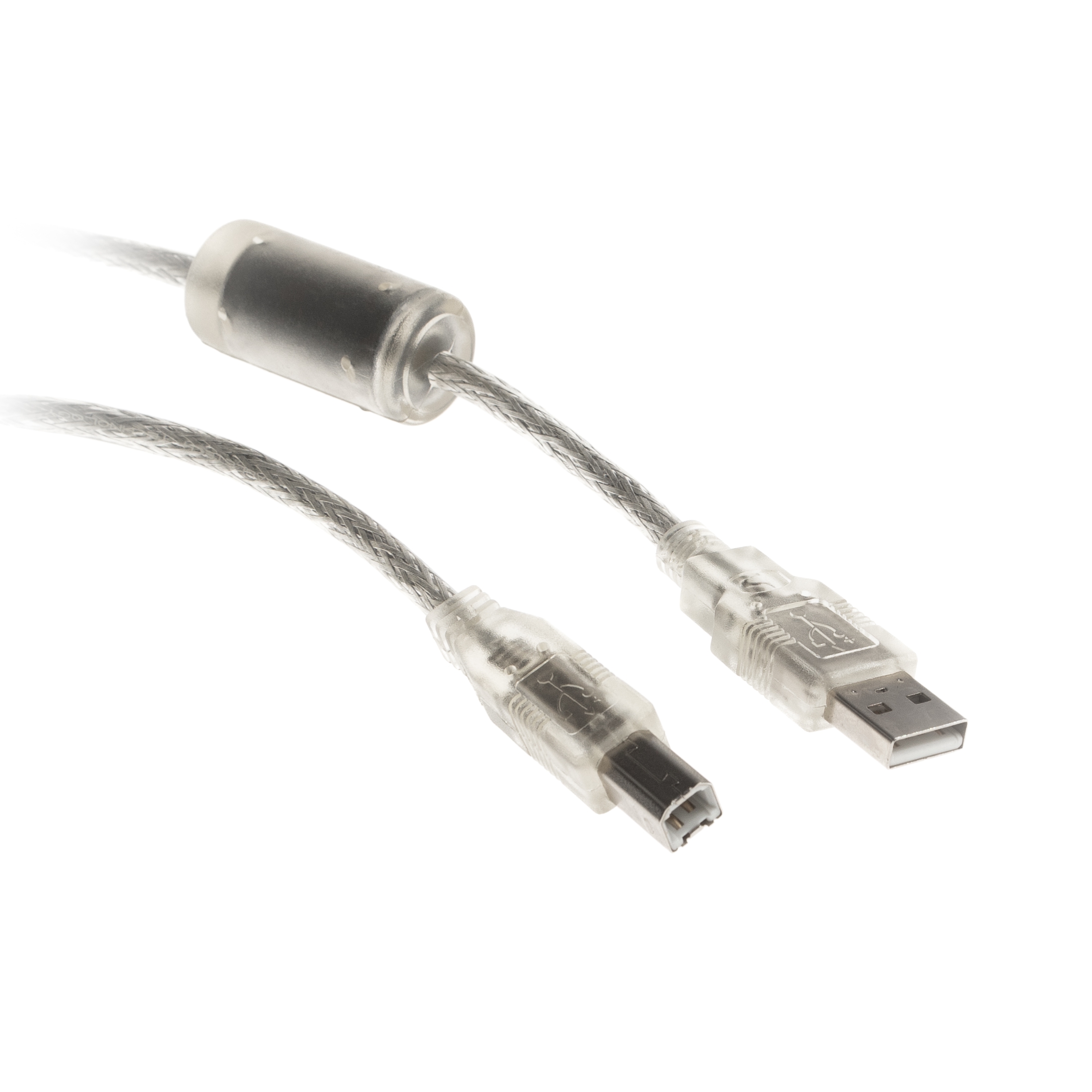 USB 2.0 cable with 1 big ferrite core PREMIUM quality 50cm USB 2.0 cable with 1 big ferrite core PREMIUM quality 50cm