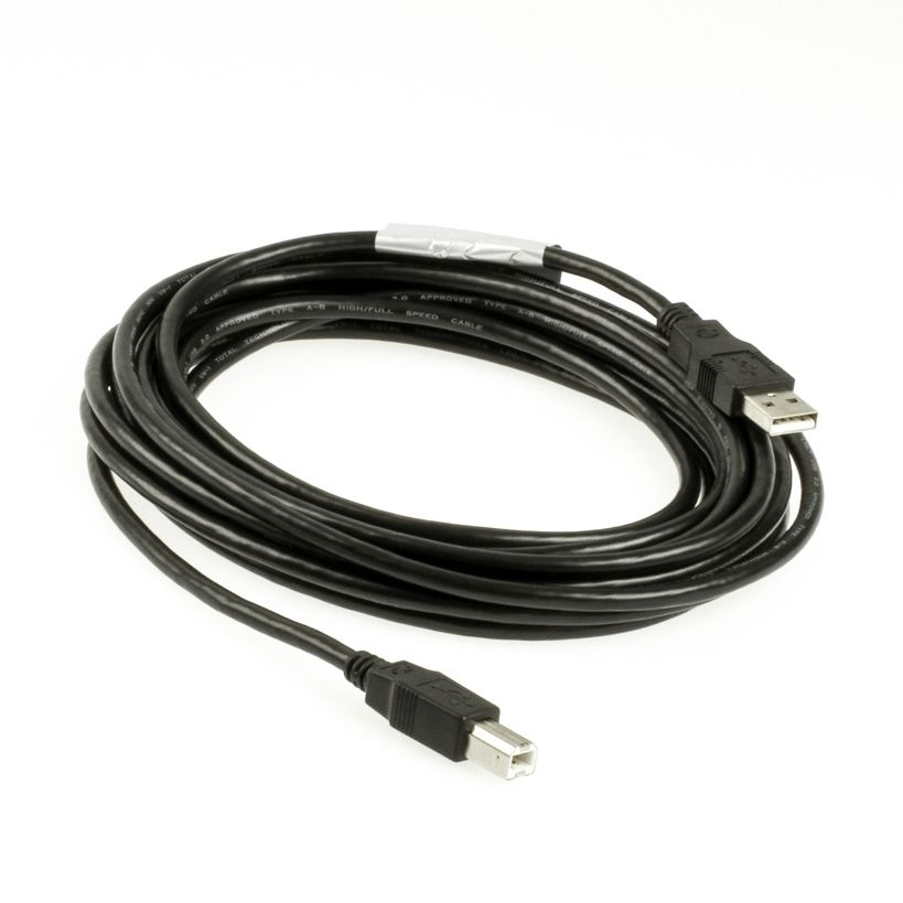 USB 2.0 cable UL + certified AWG28 AWG24 CU 5m