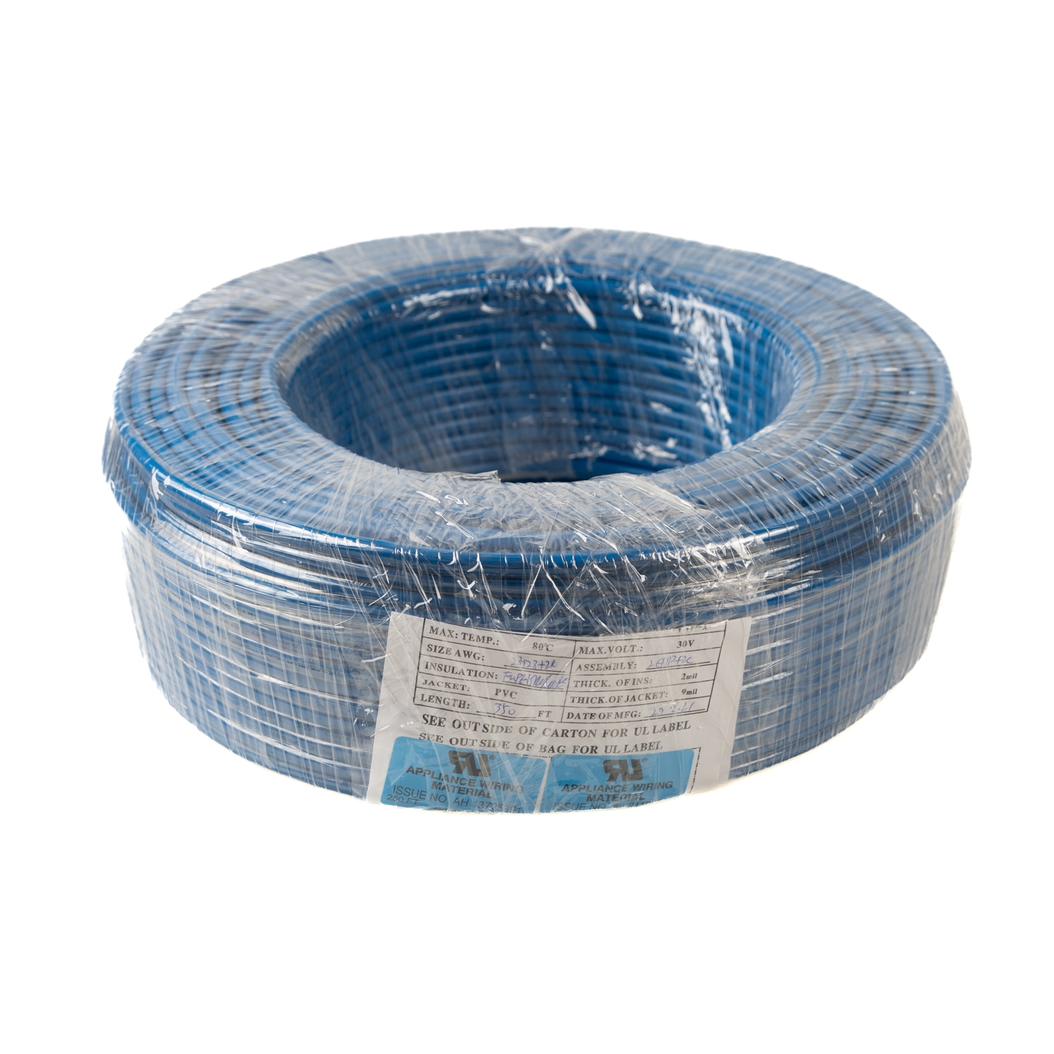 USB 3.0 cable material, roll with 100m, Premium Quality, UL, Copartner, blue