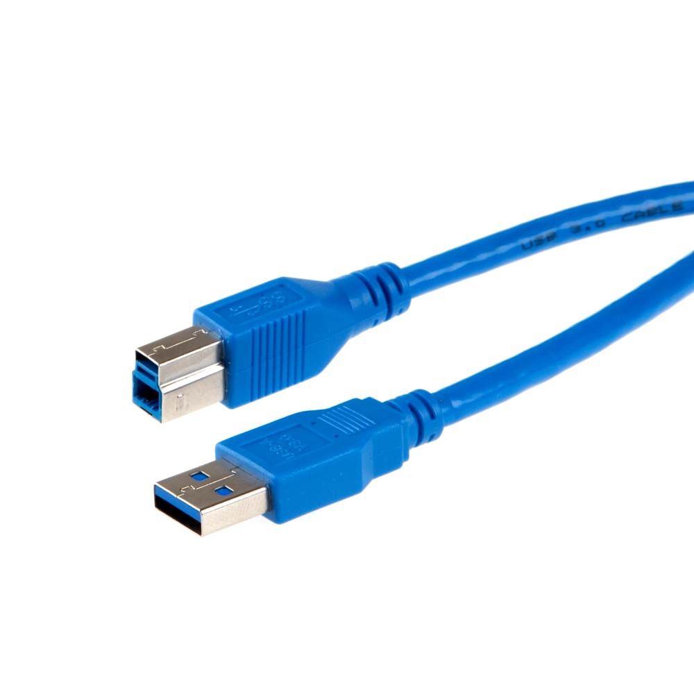 USB 3.0 cable AB 5m BLUE