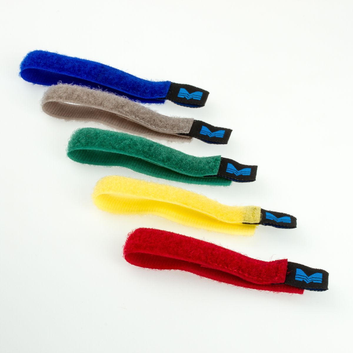Cable Tie Straps, Hook and Loop, 5 Pack