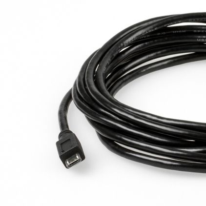 MICRO USB 2.0 cable, plug USB A to Micro B, 2m