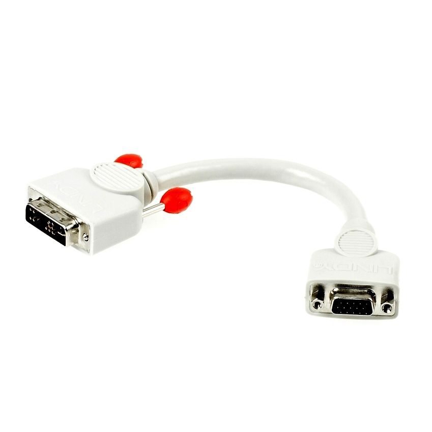 Adapter cable DVI male to VGA female by LINDY