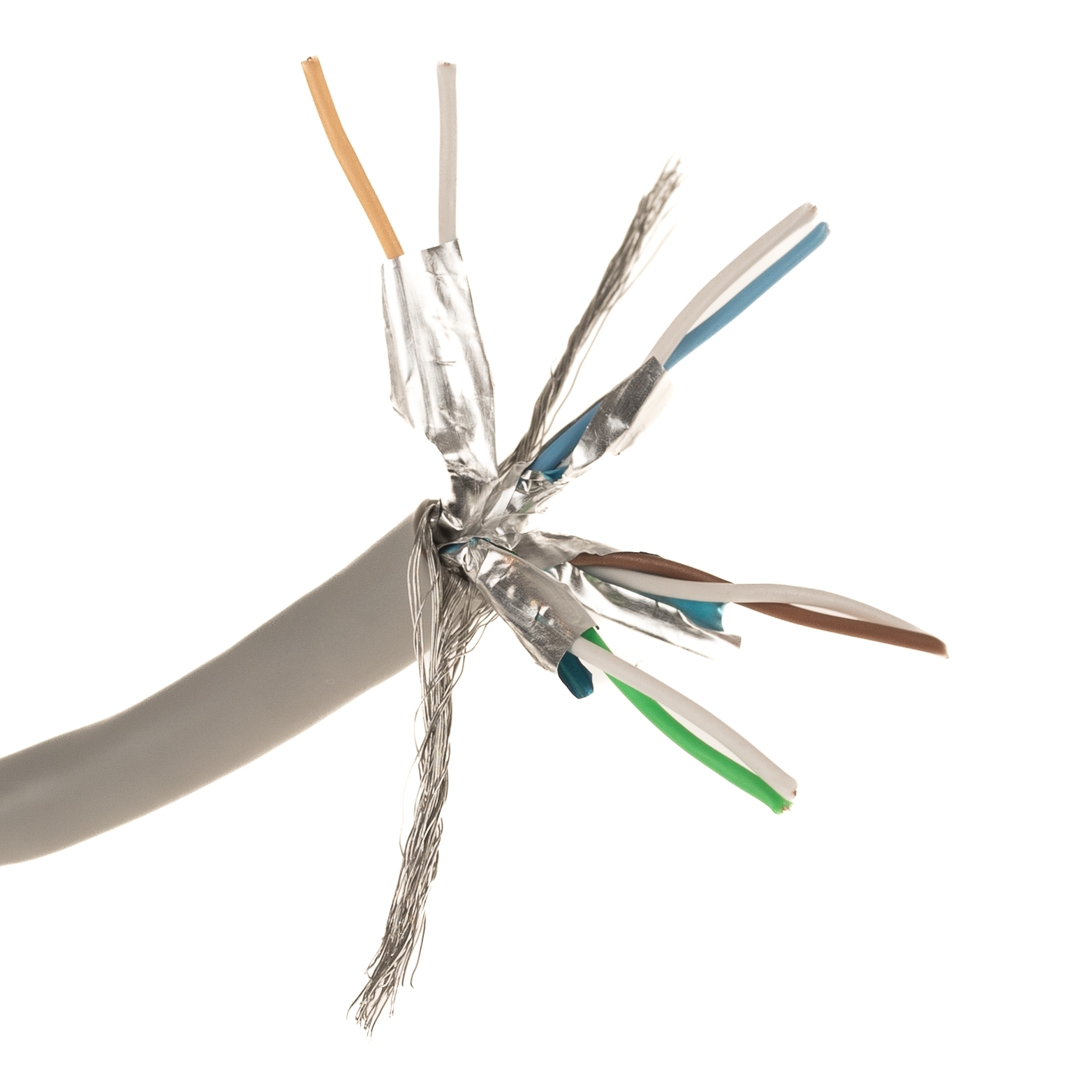 Cat.6 patch cable PREMIUM quality S/FTP (PIMF) 250Mhz grey 10m