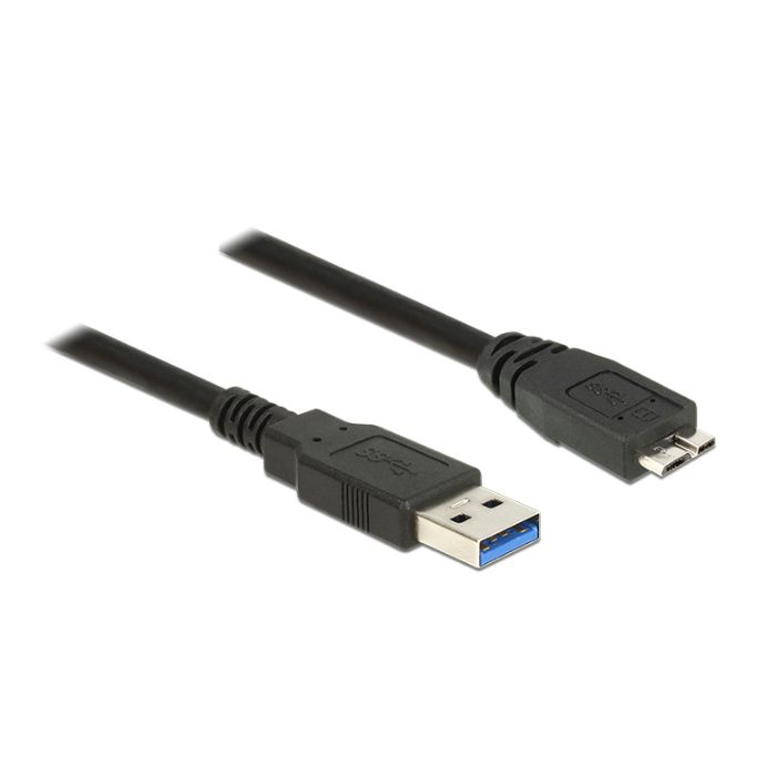 MICRO USB 3.0 cable A to Micro B quality PREMIUM+ 5m MICRO USB 3.0 cable A to Micro B quality PREMIUM+ 5m