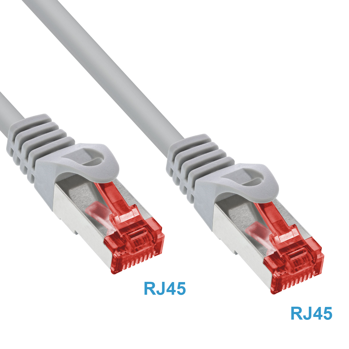 Cat.6 patch cable PREMIUM quality S/FTP (PIMF) 250Mhz grey 10m