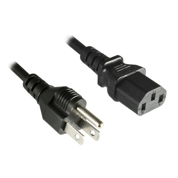 Power cord with AWG14 for USA + CANADA 180cm