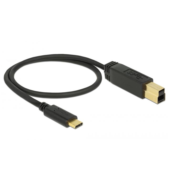 USB cable Type-C™ male to USB 3.0 B male 50cm