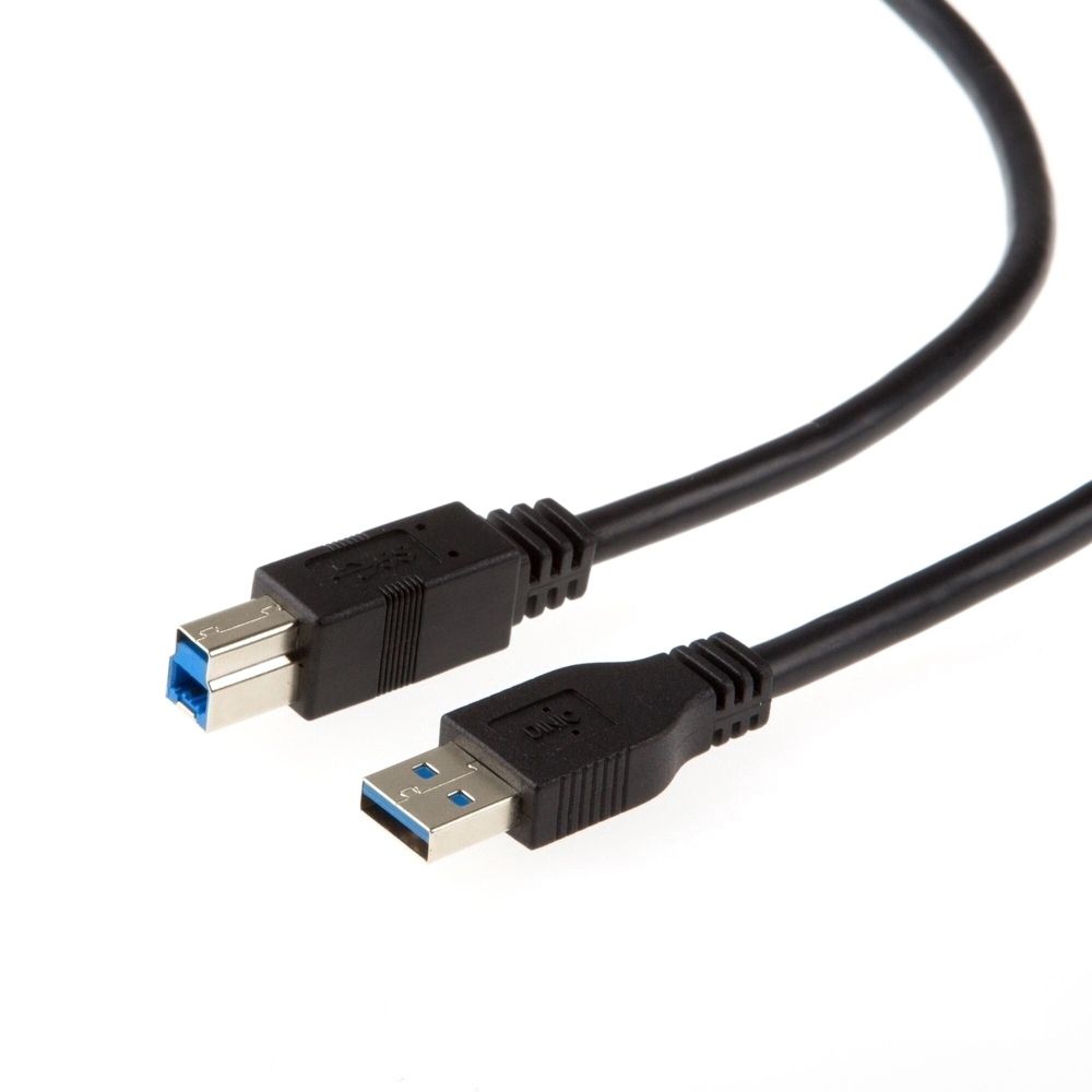 USB 3.0 cable AB Quality PREMIUM+ with thicker wires AWG26/28/22, 5m