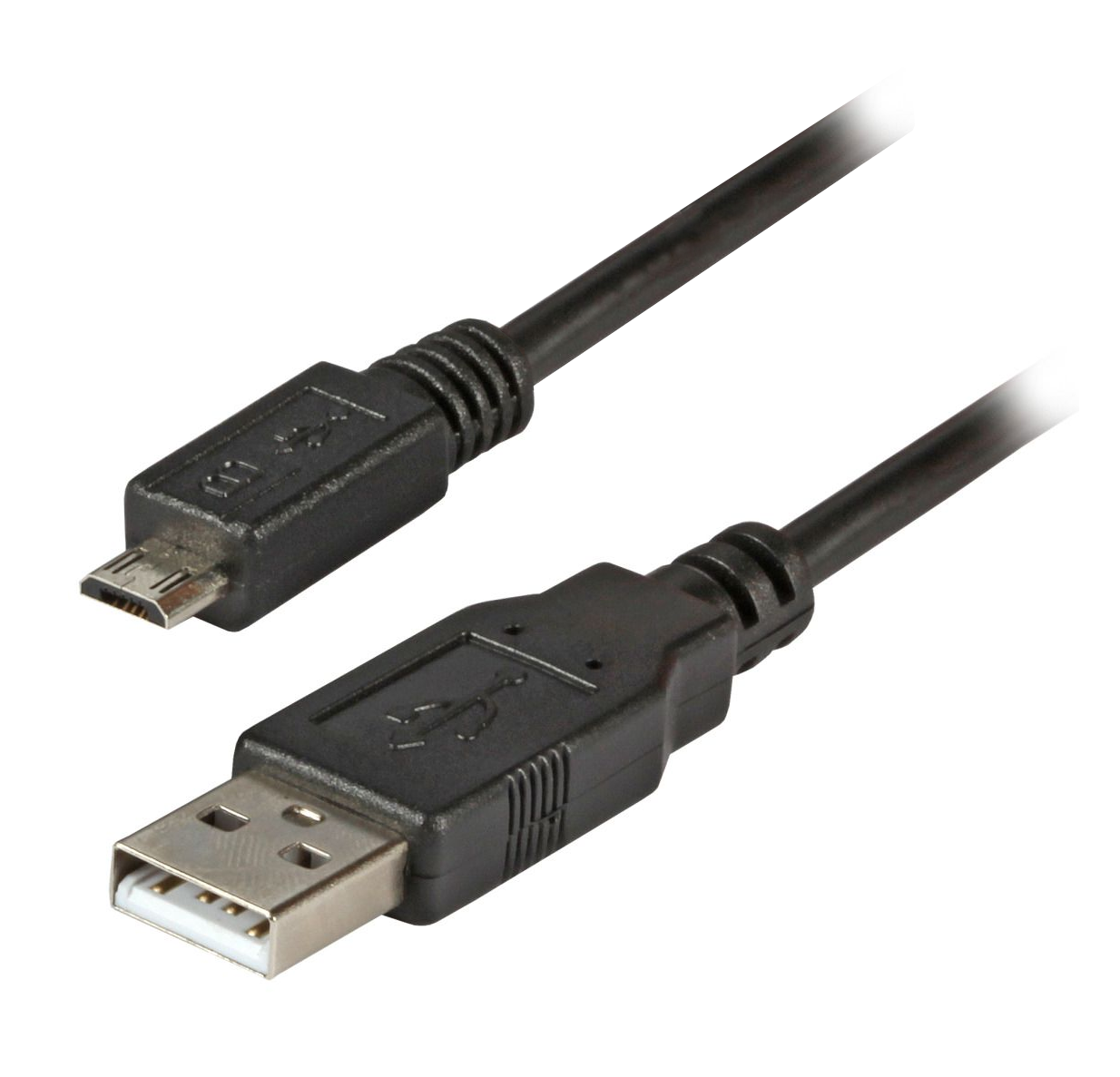 MICRO USB 2.0 cable, plug USB A to Micro B, 50cm