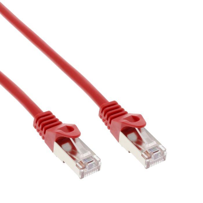Ethernet patch cable CAT5e 3m RED