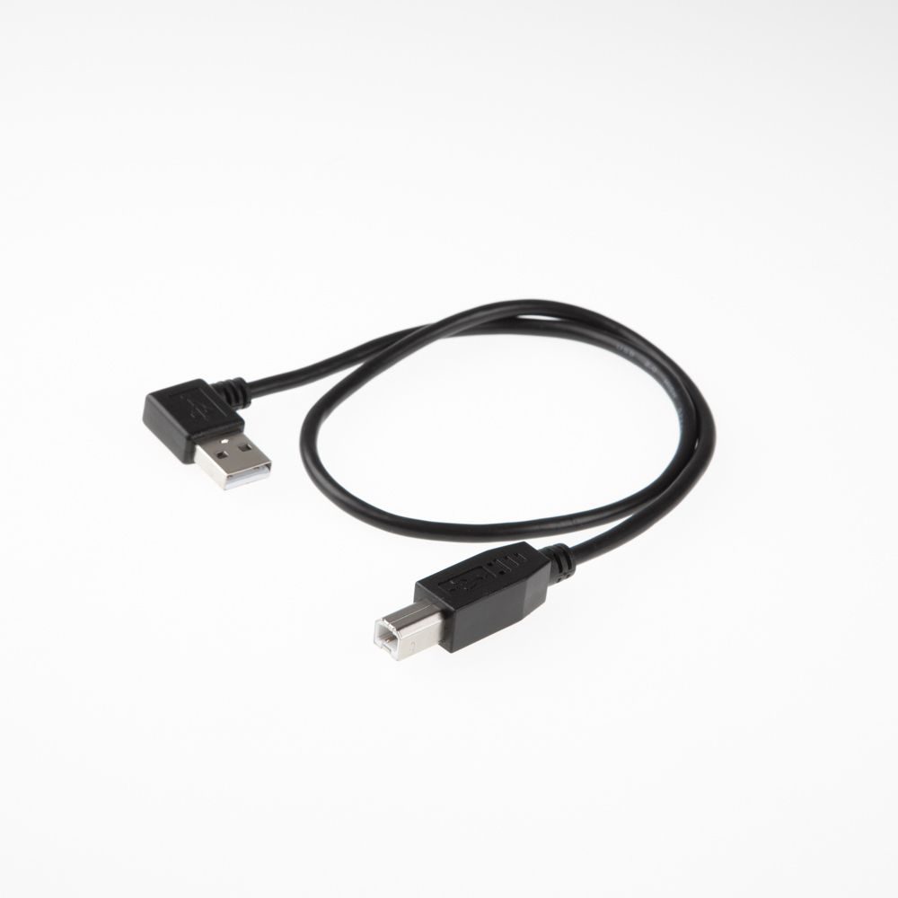 USB cable plug A right angled LEFT 50cm