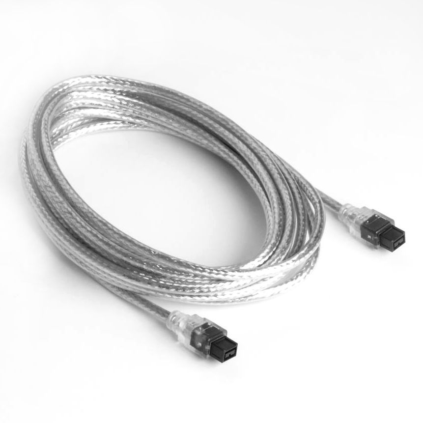 Firewire 800 cable 9 pin to 9 pin PREMIUM QUALITY, black, 4.5m Firewire 800 cable 9 pin to 9 pin PREMIUM QUALITY, black, 4.5m