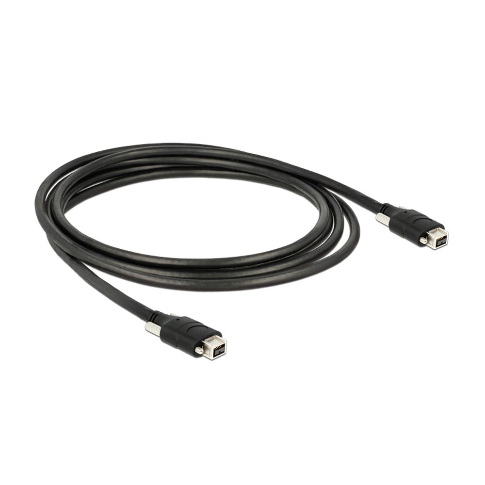 Firewire 800 cable with screws PREMIUM QUALITY 9-to-9 pin 3m