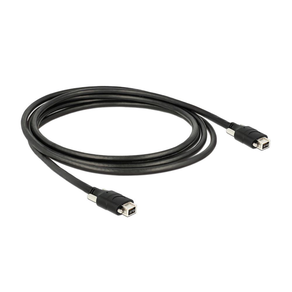 Firewire 800 cable with screws PREMIUM QUALITY 9-to-9 pin 3m Firewire 800 cable with screws PREMIUM QUALITY 9-to-9 pin 3m