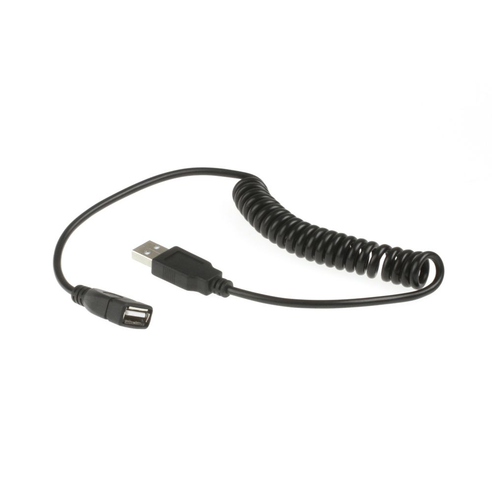 USB extension cable AA SPIRAL-HELIX 40-100cm