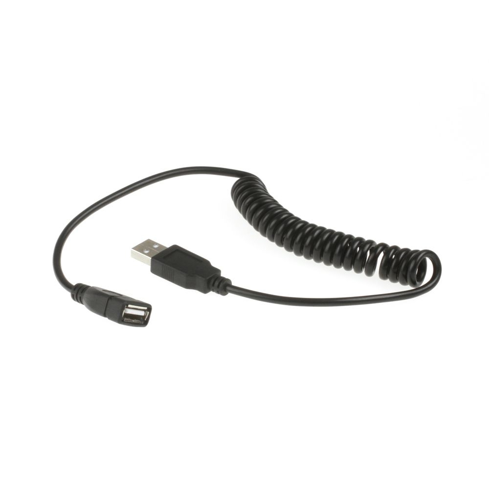 USB extension cable AA SPIRAL-HELIX 40-100cm USB extension cable AA SPIRAL-HELIX 40-100cm