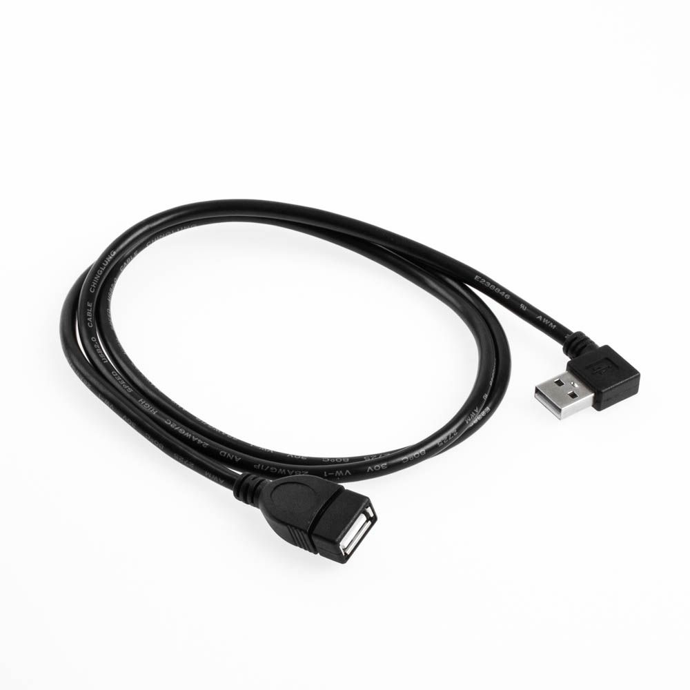 USB extension cable AA ANGLED RIGHT 1m USB extension cable AA ANGLED RIGHT 1m