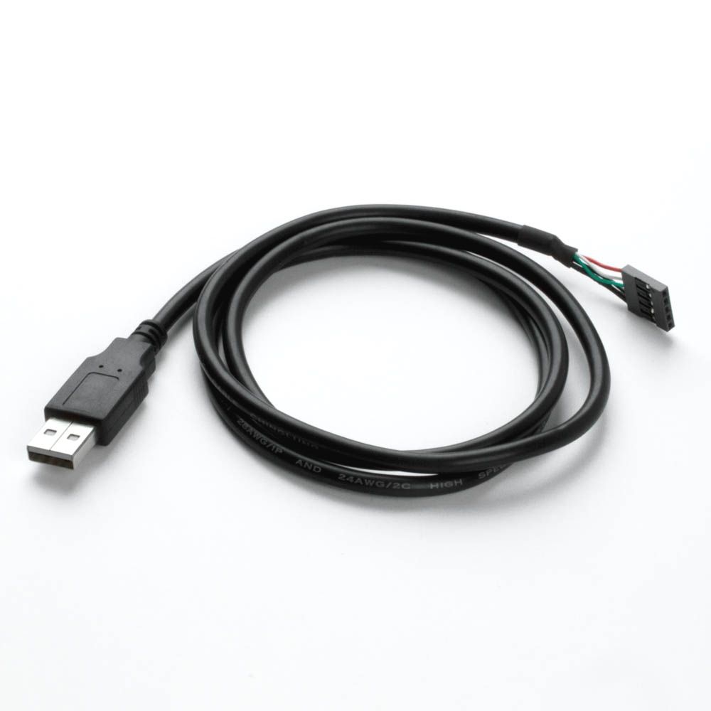 USB cable A male to 5 pin board connector 1m
