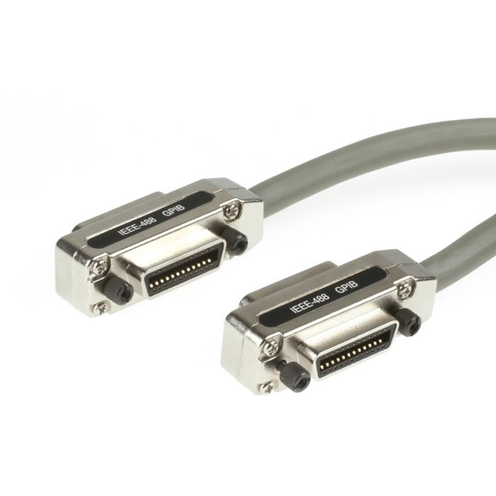 Short IEEE 488 bus cable GPIB 2x C24 male/female 50cm
