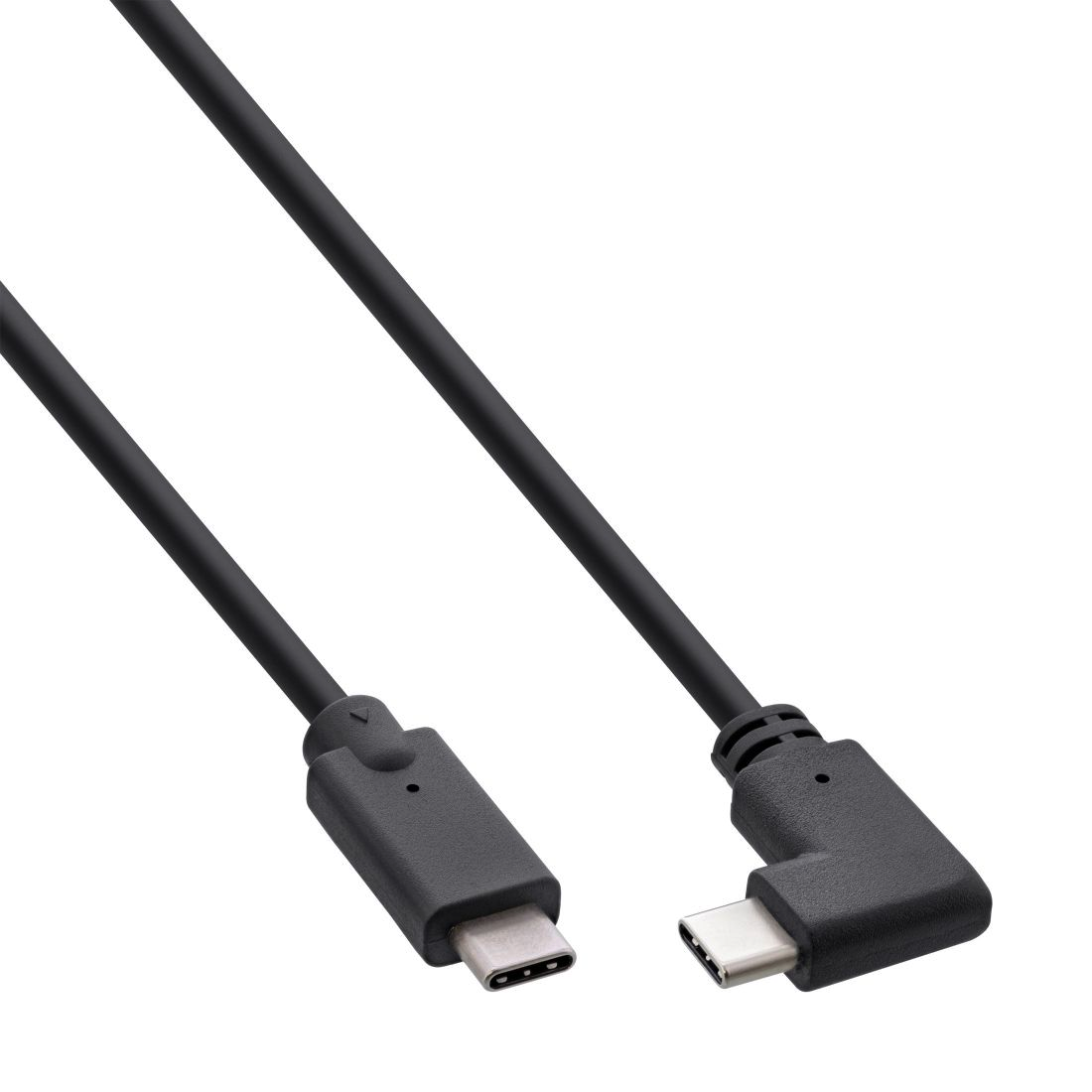 Cable USB Type-C™ male 90° angled to Type-C™ male 2m