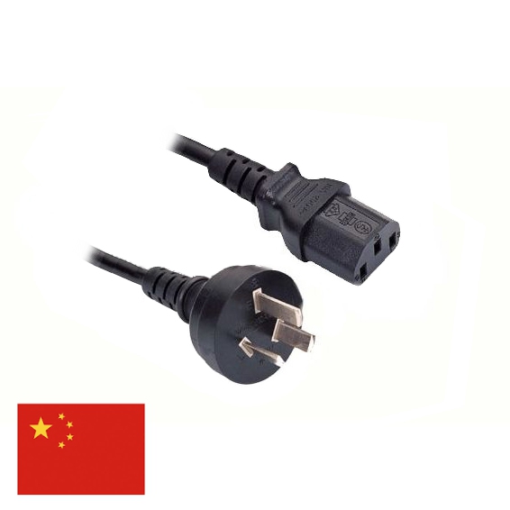 Power cord with C13 for CHINA 180cm
