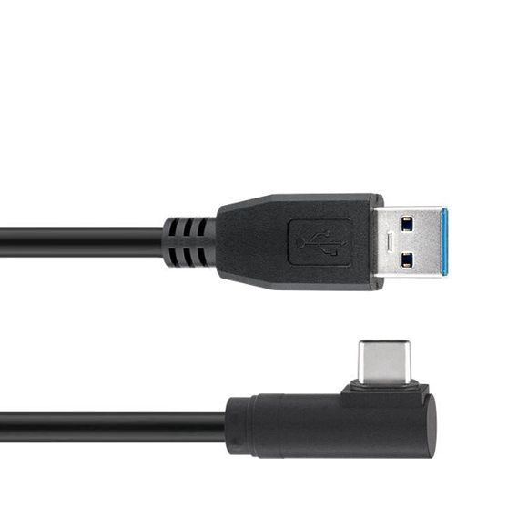 Cable USB Type-C™ male angled to USB 3.0 A male 150cm