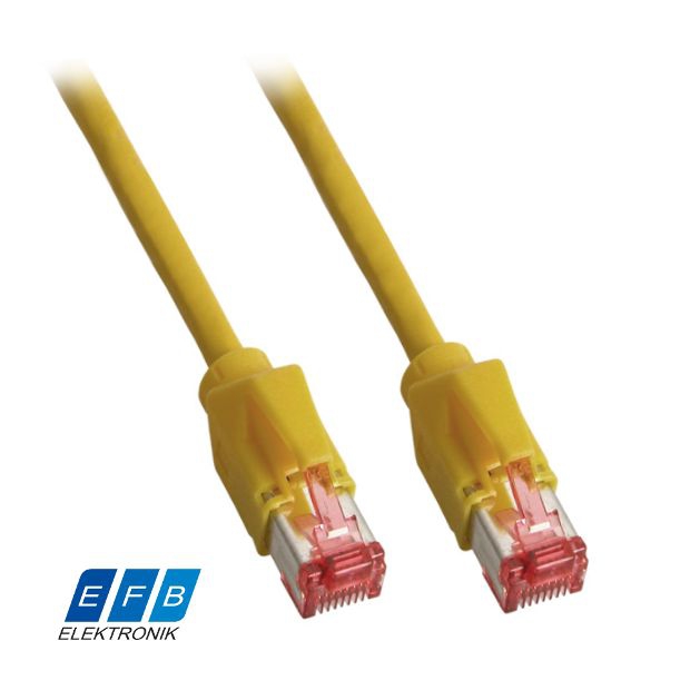Cat.5e patch cable PUR for industry + drag chains, 3m