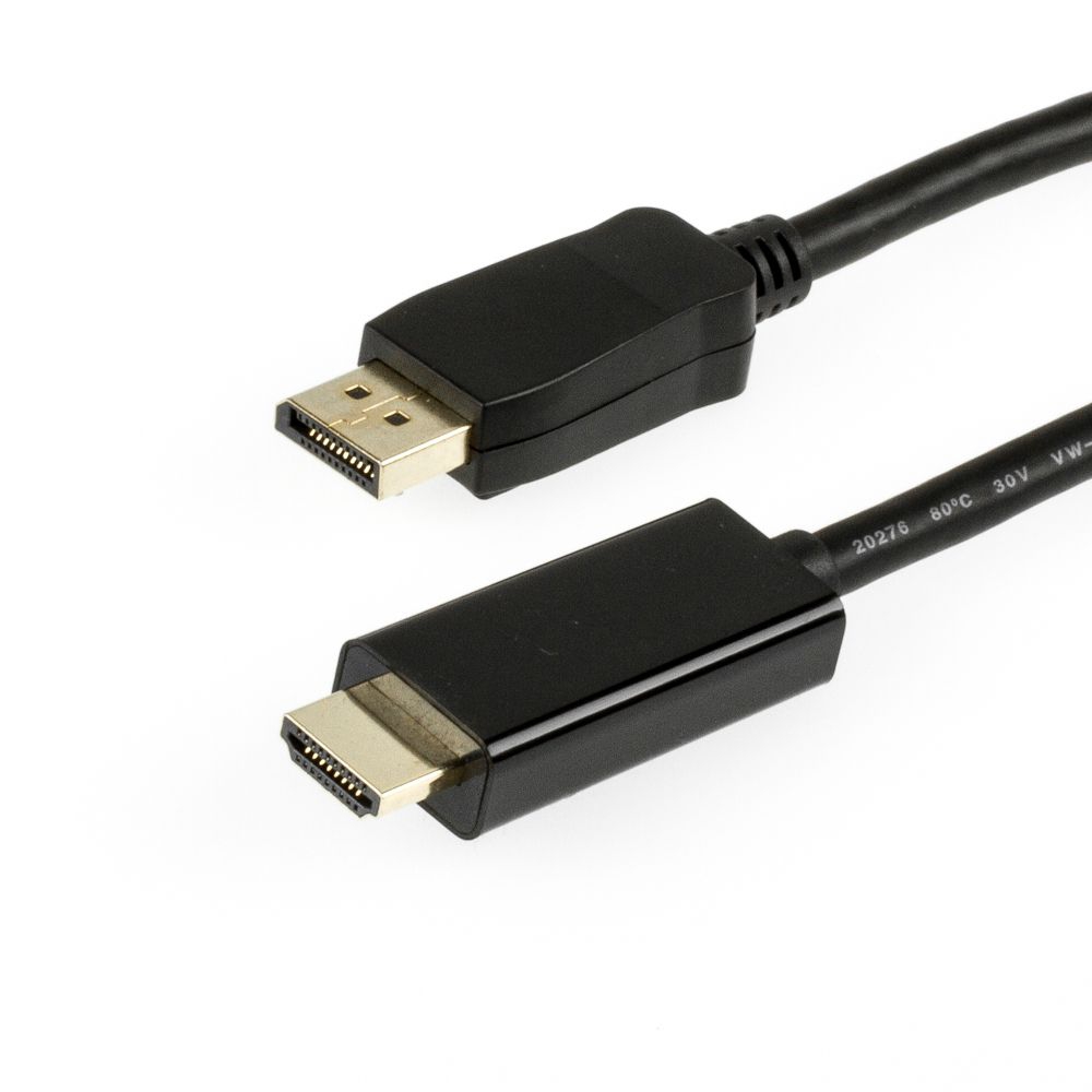 Cable DisplayPort to HDMI 1m Cable DisplayPort to HDMI 1m