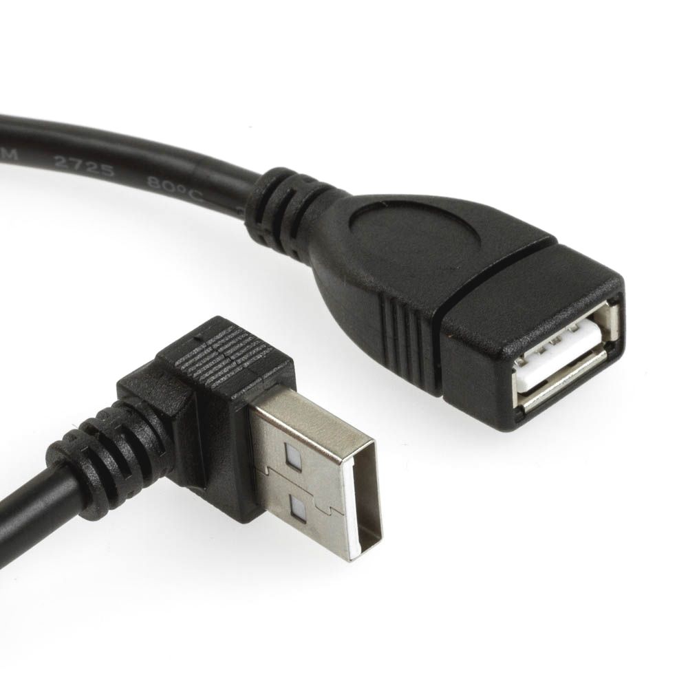 USB extension cable AA ANGLED DOWN 50cm