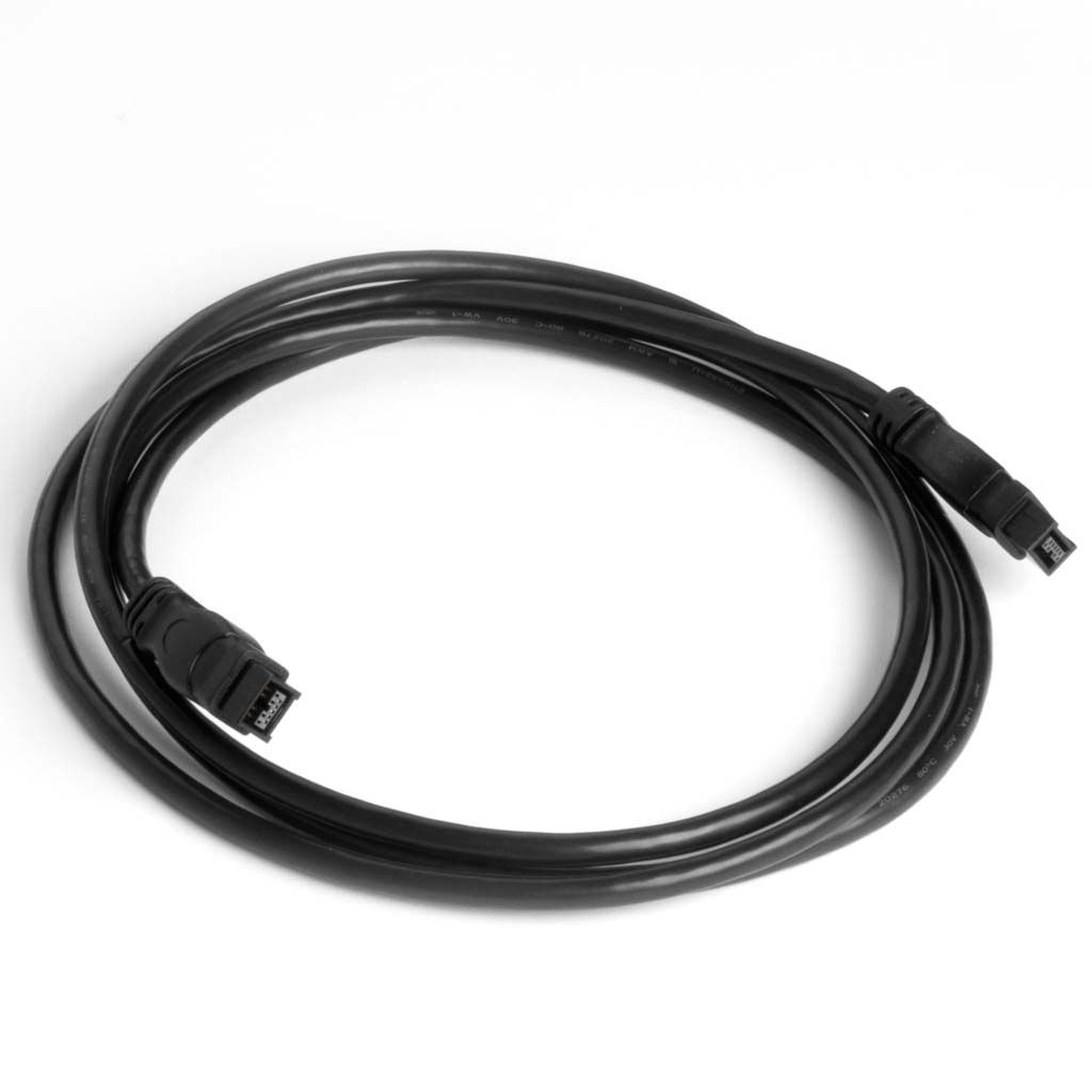 Firewire 800 cable 9-to-9 180cm BLACK IEEE1394b