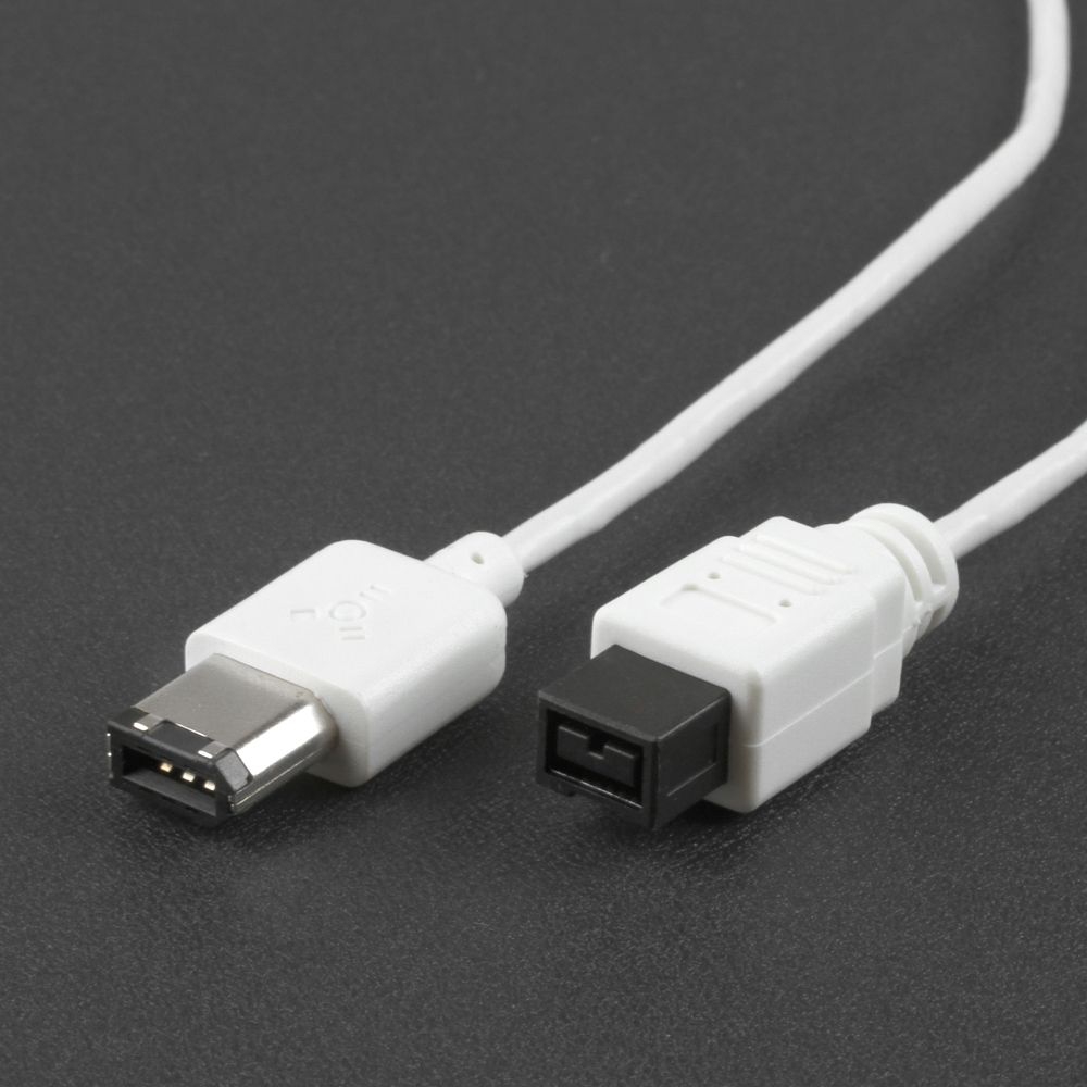 WHITEFLEX Firewire cable 800-400 9-to-6 50cm