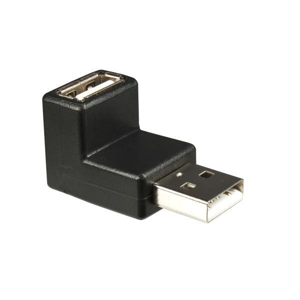 Angled USB adapter AA 90° angled UP (for USB 2.0 & 1.1)