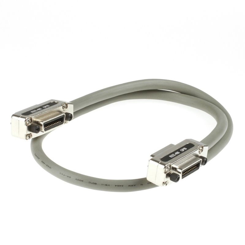 IEEE 488 bus cable GPIB 2x C24 male/female 1m